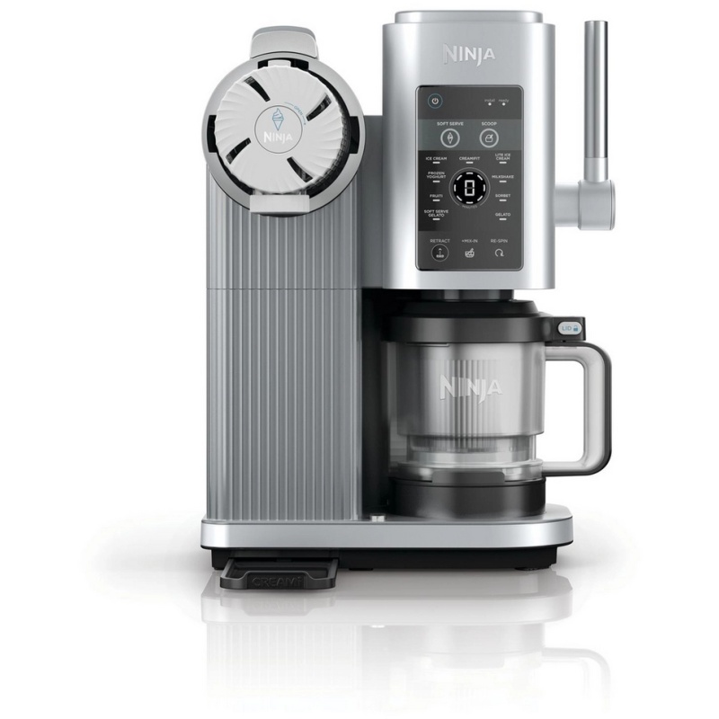 Ninja Ninja NC701UK Swirl by CREAMi 13-in-1 Soft Serve & Ice Cream Maker - Platinum Silver