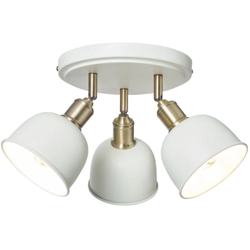 BHS BHS Dale Galley 3 Light Ceiling Light - Ivory
