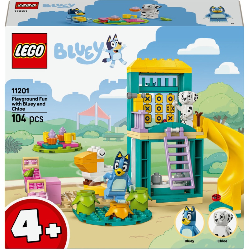 Image of LEGO Bluey 11201 Playground Fun with Bluey and Chloe In Multi