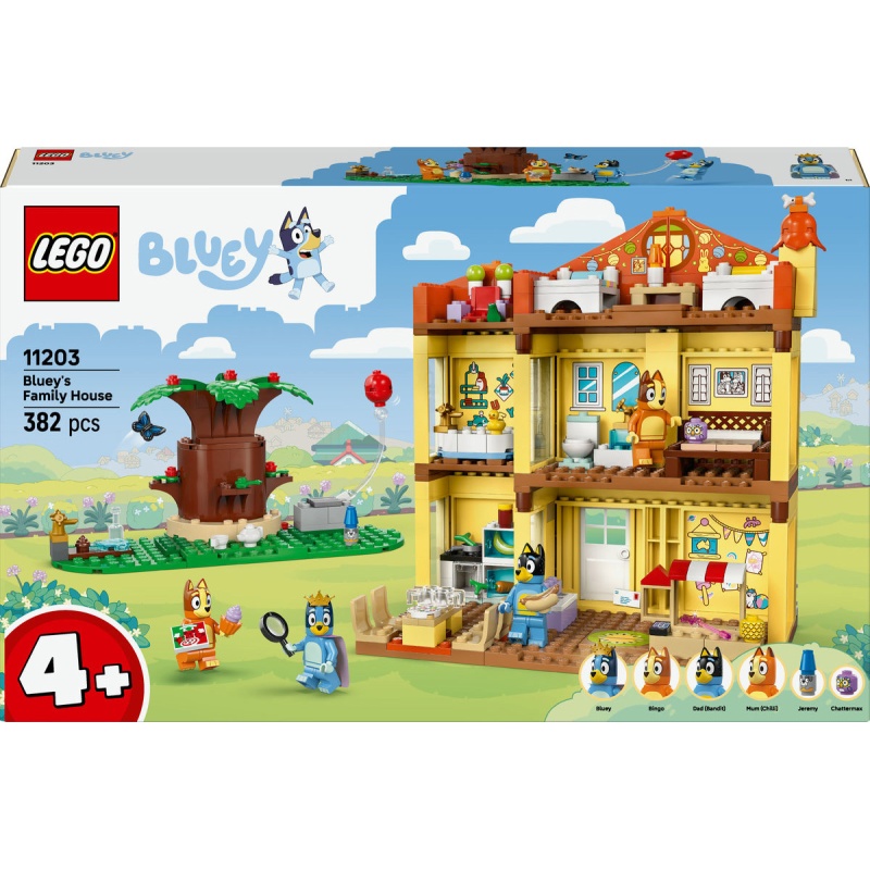Image of LEGO Bluey 11203 Blueys Family House In Multi