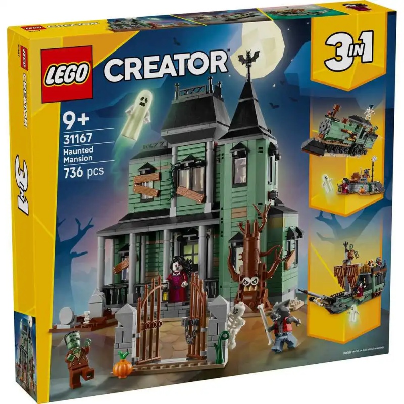 LEGO LEGO Creator 31167 Haunted Mansion 3-in-1