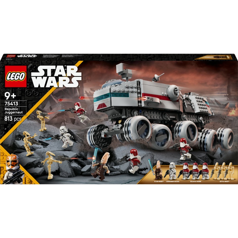 Image of LEGO Star Wars 75413 The Clone Wars Republic Juggernaut In Multi