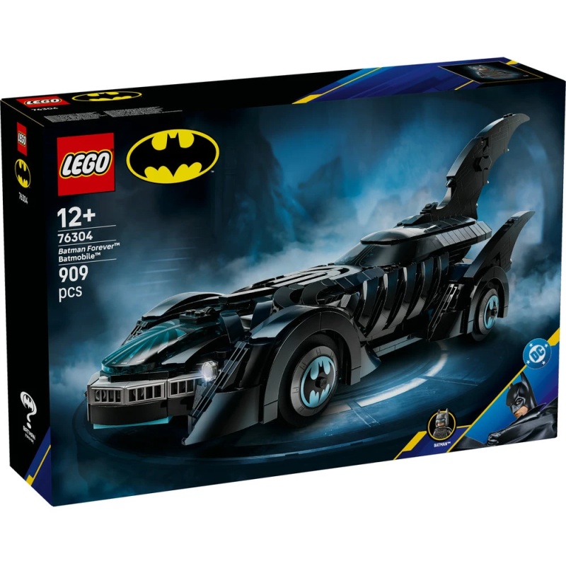 Image of LEGO DC Batman 76304 Batman Forever Batmobile In Black