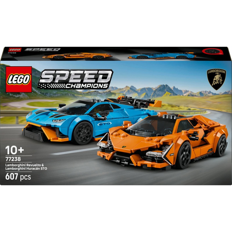 LEGO LEGO Speed Champions 77238 Lamborghini Revuelto & Huracán STO