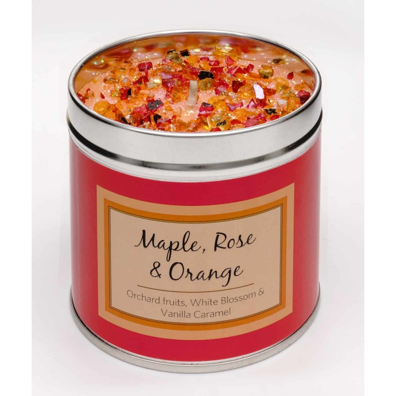 Best Kept Secrets Seriously Scented Candle Tin - Maple, Rose & Orange