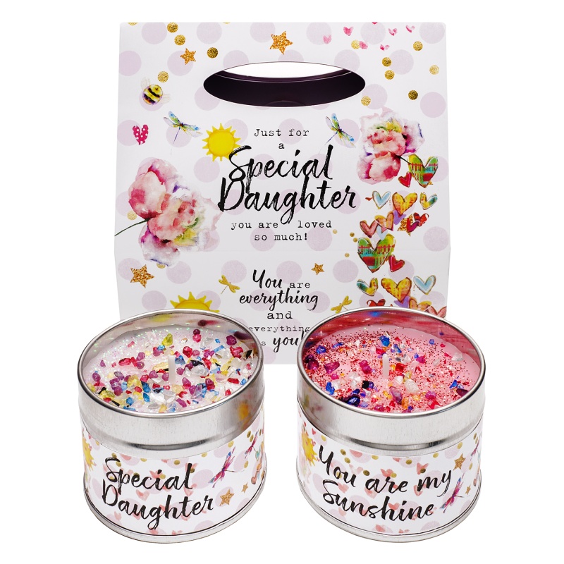 Best Kept Secrets Amber Duos: Just Because Candles - Daughter / You Are My Sunshine