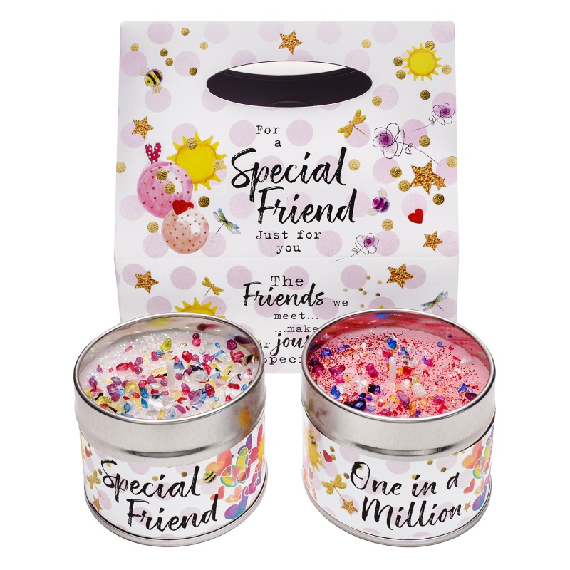 Best Kept Secrets Amber Duos: Just Because Candles - Special Friend / One In A Million