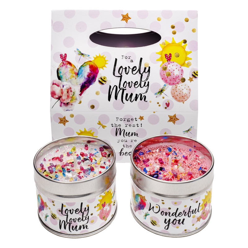 Best Kept Secrets Amber Duos: Just Because Candles - Mum / Wonderful You