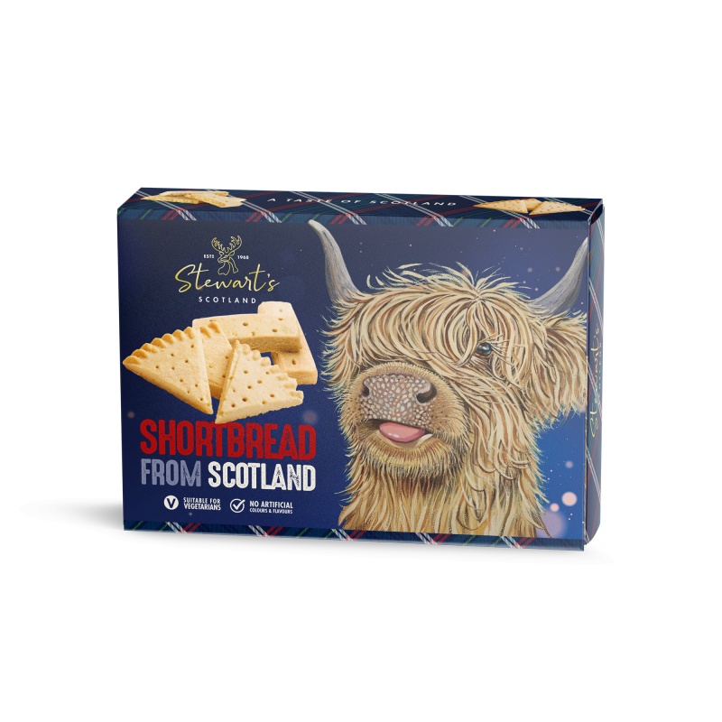 Stewarts Highland Cow Cardboard Pack 400g