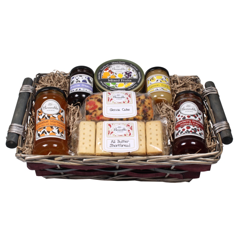 Downtown Afternoon Hamper Basket