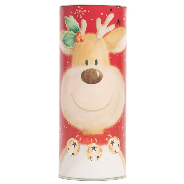 Farmhouse Biscuits Christmas Reindeer Ginger Tube 240g