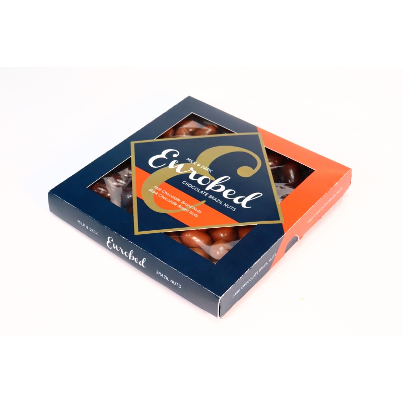 Cambridge Confec Co Enrobed Milk & Dark Brazils Selection Box 440g