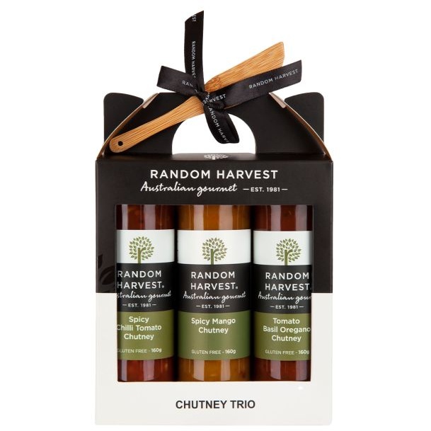Random Harvest Chuntney Trio Gift Set 480g