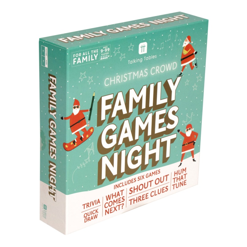 Talking Tables Santa Family Games Night