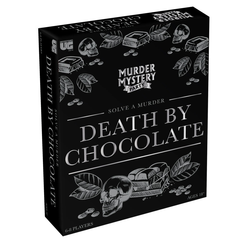 University Games Murder Mystery Dinner Party - Death By Chocolate