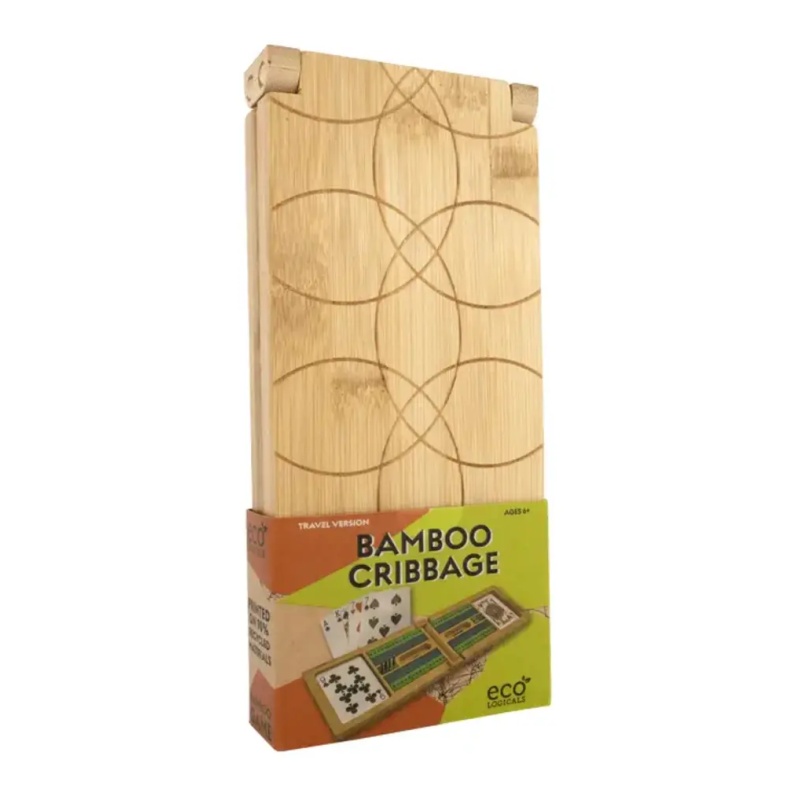University Games Bamboo Cribbage