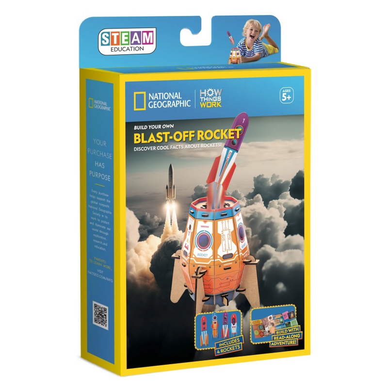 University Games Blast Off Rocket - How Things Work