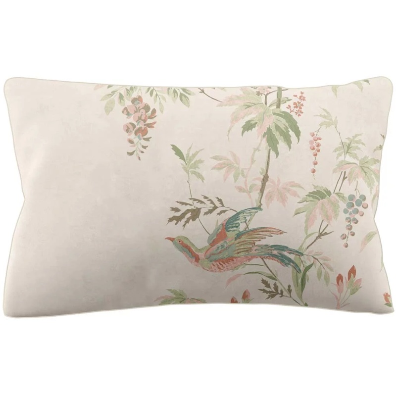 Laura Ashley Attleton Pillowcase Pair - Multi/Sage