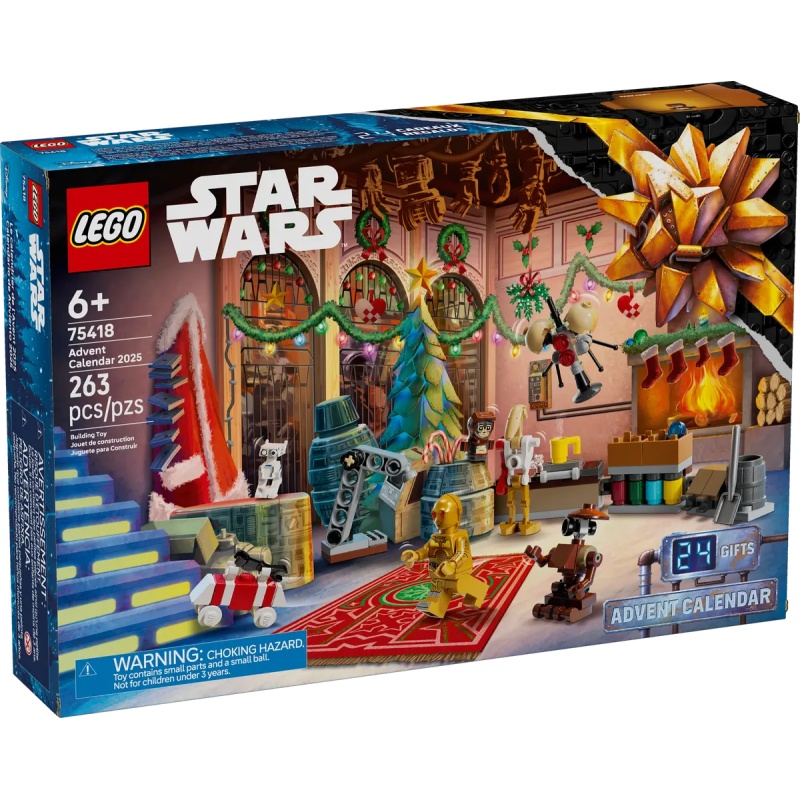 Image of LEGO Star Wars 75418 Advent Calendar 2025 In Multi