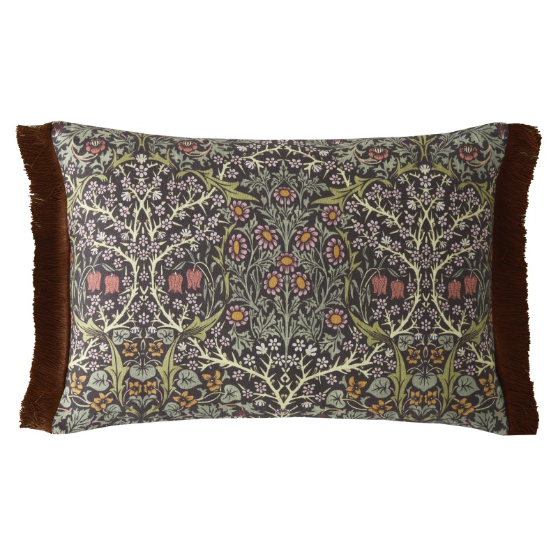 William Morris At Home Blackthorn 40x60cm Cushion - Midnight