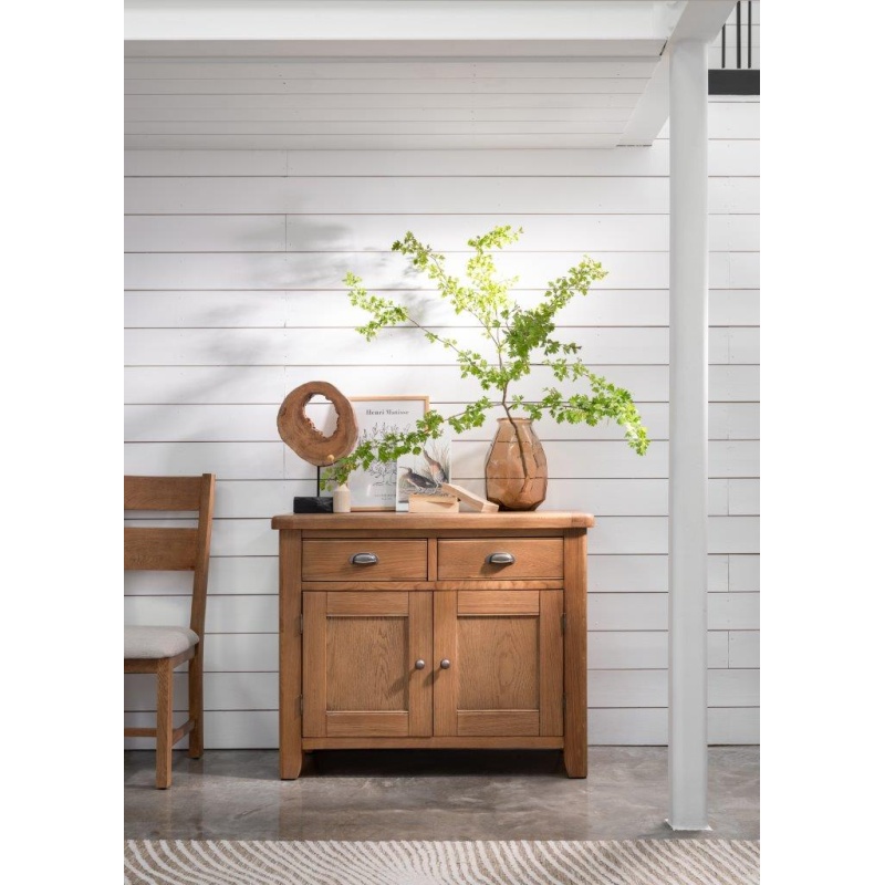 Baker Furniture Juniper Narrow Sideboard - Smoked Oak