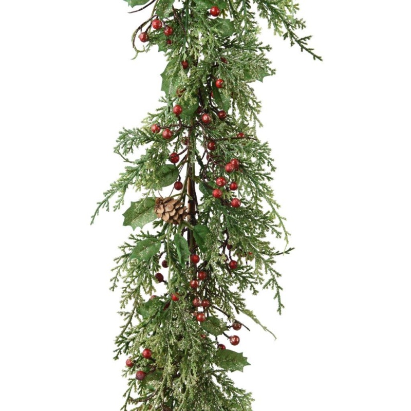 Kaemingk Kaemingk Berry Glitter Garland - 180cm