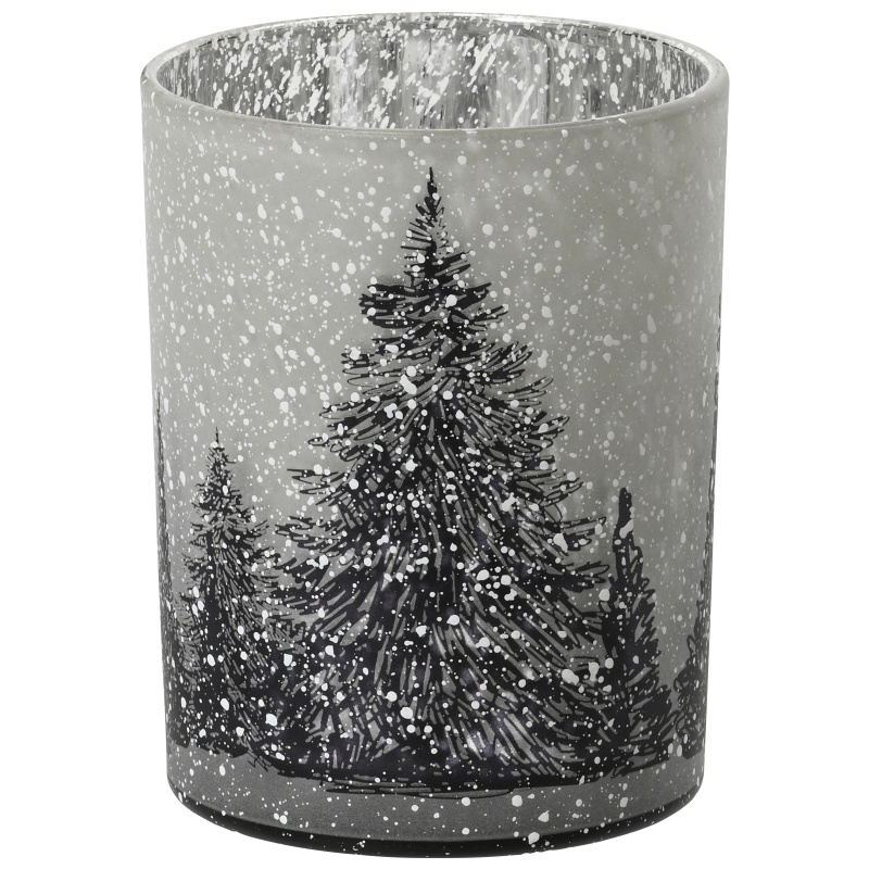 Kaemingk Kaemingk Hurricane Glass White/Black - 12.5cm