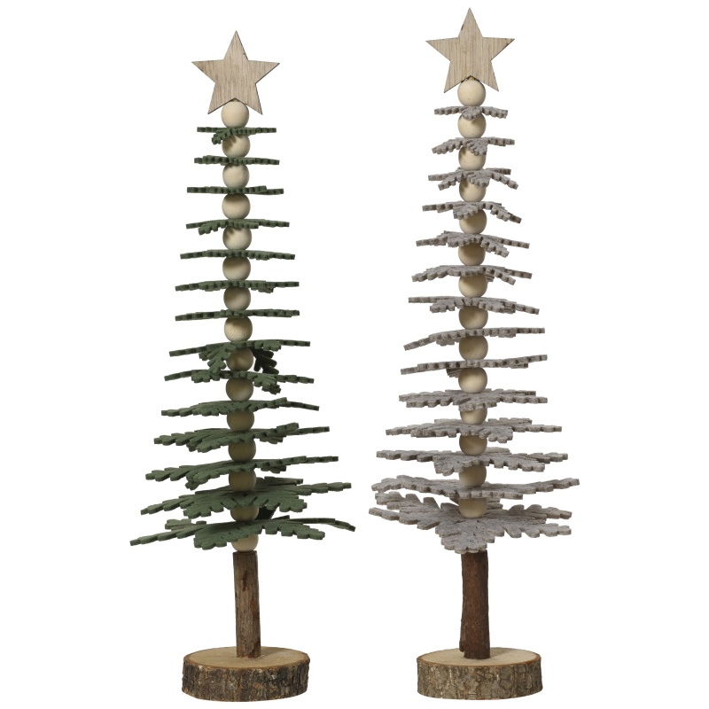 Kaemingk Kaemingk Felt Tree (Assorted Styles) - 12.5cm