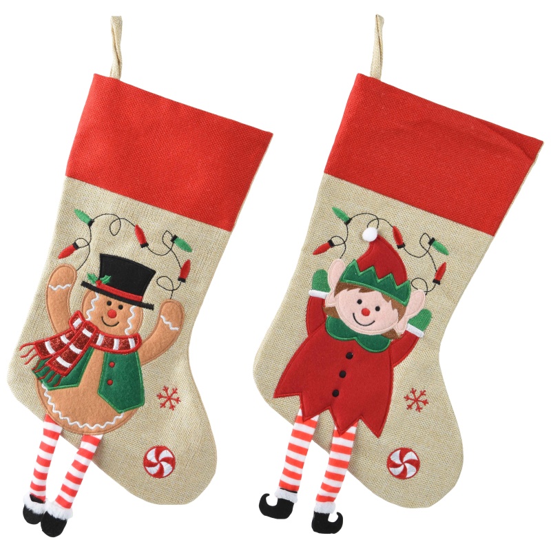 Kaemingk Kaemingk Christmas Character Stocking (Assorted Styles) - 25cm
