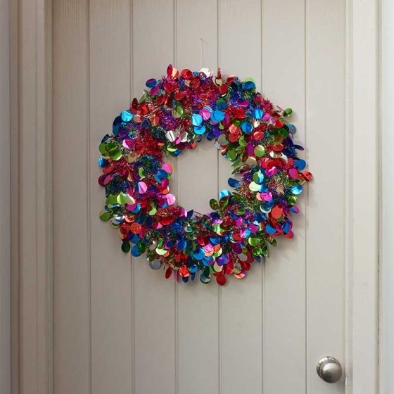 Smart Garden Bauble Wreath - 45cm