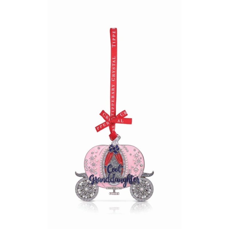 Tipperary Crystal Loved Ones Cool Grandaughter Christmas Tree Decoration