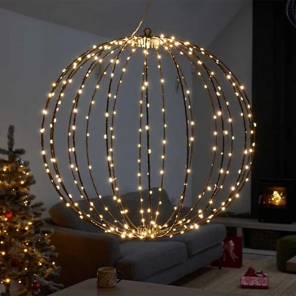 Smart Garden Twinkle Orb 40cm - Warm White