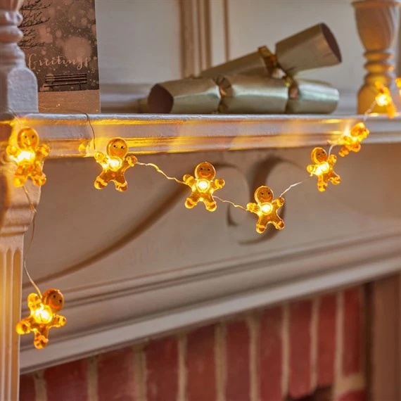 Smart Garden Set of 20 Gingerbread String Lights