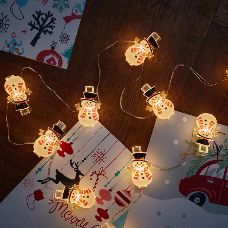 Smart Garden Three Kings Snowman String Lights - Set of 20