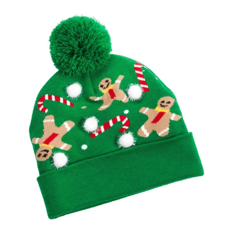Smart Garden Smart Garden Flash! Luxury Beanie - Gingerbread Hat