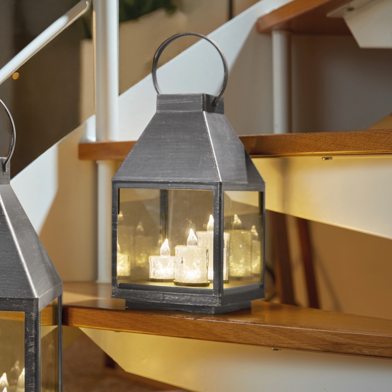 Smart Garden Smart Garden SilverSparkle Lantern - 25cm