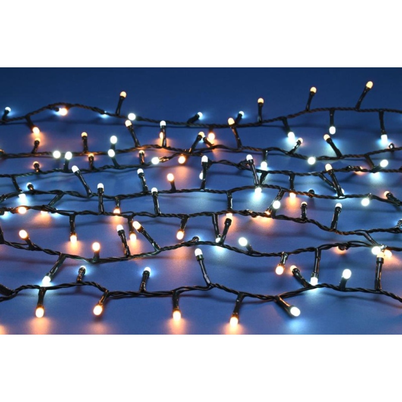 Festive 750 Glow-Worm Lights - White/Warm White