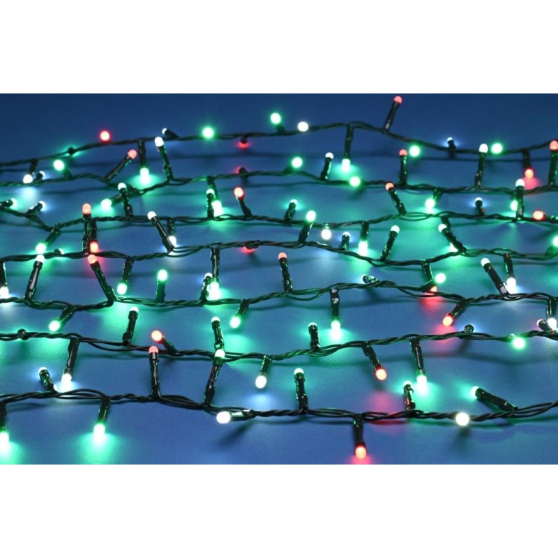 Festive 750 Glow-Worm Lights -Jolly Holly