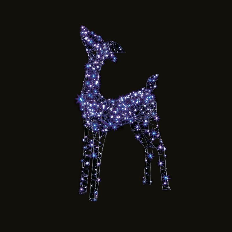 Premier Enchanted Tip Toe Reindeer - 1m