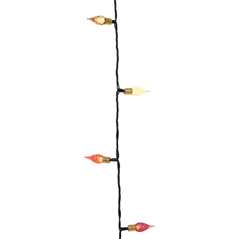 Lumineo 180 LED Vintage Lights Indoor 18m - Classic, Brown, Purple & Red Mix