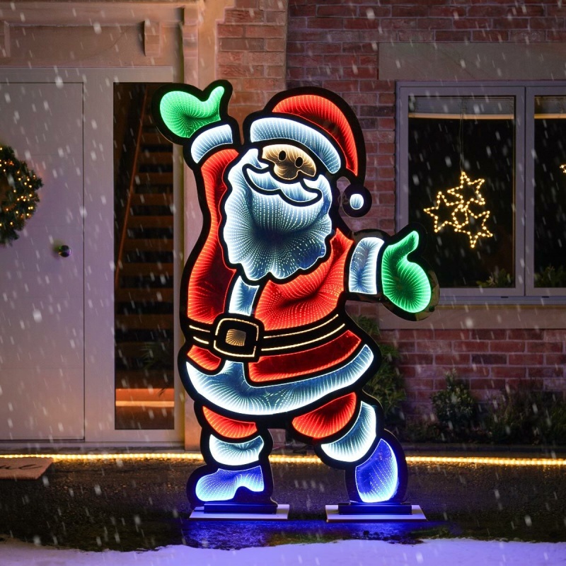 Lumineo Infinity Giant Santa 120cm