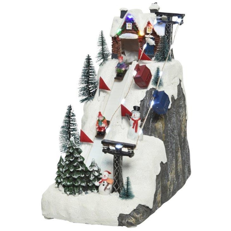 Lumineo LED Village Ski Slope