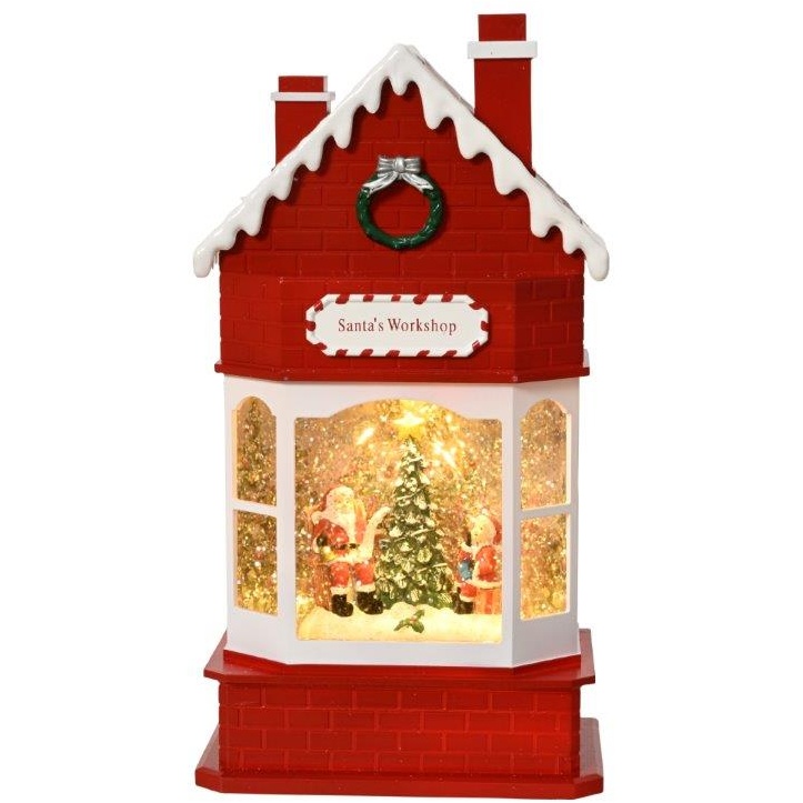 Lumineo LED Water Spinner Santas Workshop