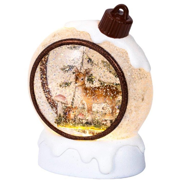 Lumineo LED Water Spinner Winter Deer