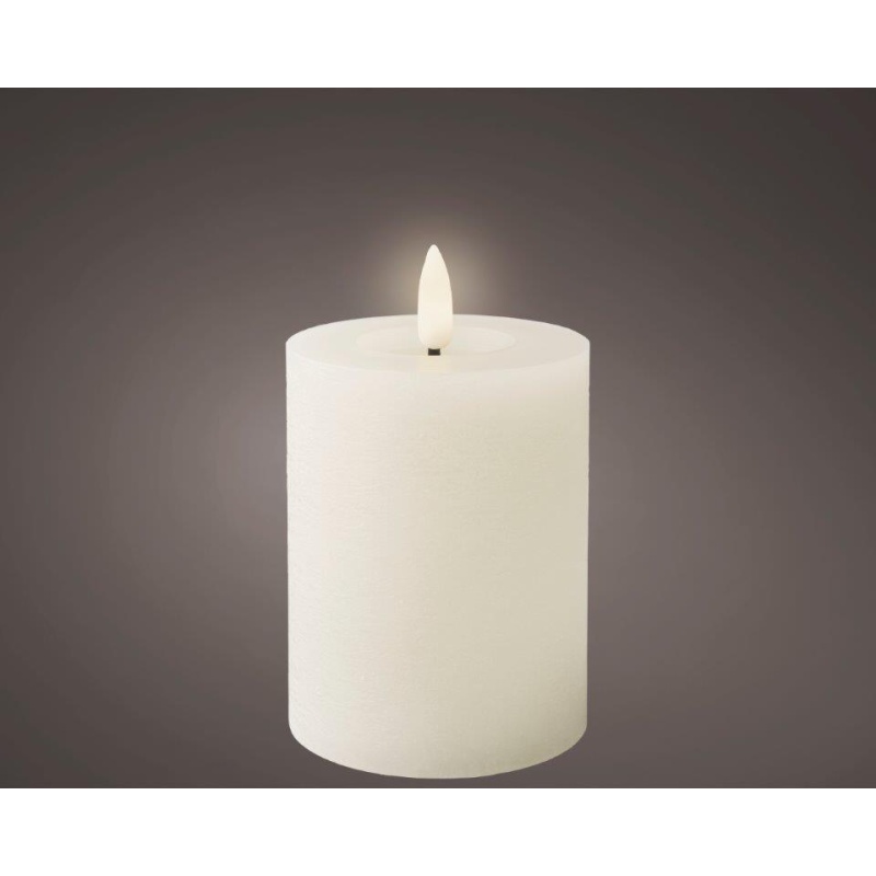 Lumineo LED Wick Candle - White