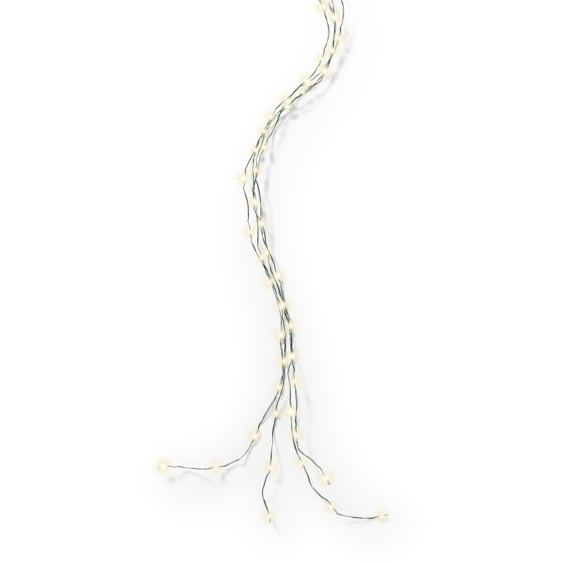 Lumineo Micro LED Garland Lights Outdoor 3m - Warm White