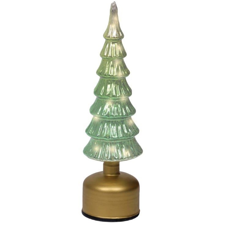 Lumineo Micro LED Rotating Tree - Green