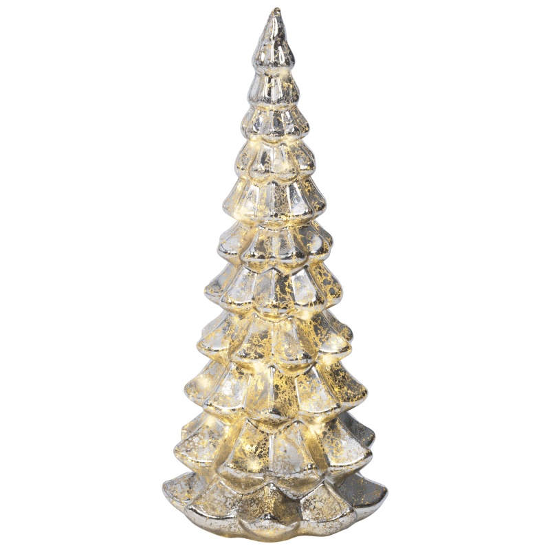 Lumineo Micro LED Tree 32cm Silver