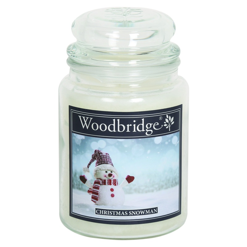 Woodbridge Woodbridge Christmas Snowman Scented Candle Jar - 565g