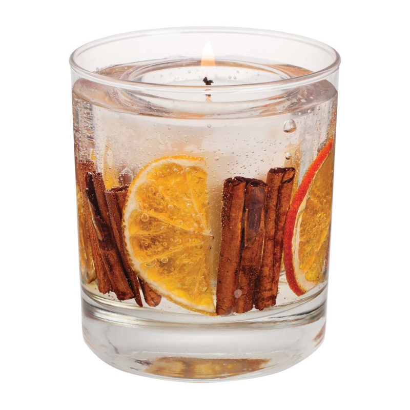 Stoneglow Stoneglow Festive Wishes Orange, Cinnamon & Clove Scented Candle - Tumbler